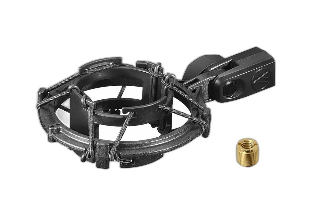 Kit Microfone Audio-Technica AT2035PK Cardióide com Headphone ATH-M20x e Braço Articulado