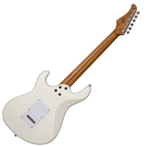 Guitarra Cort G260CS OW Olympic White com Captadores Voiced Tone HSS e Braço Roasted Maple