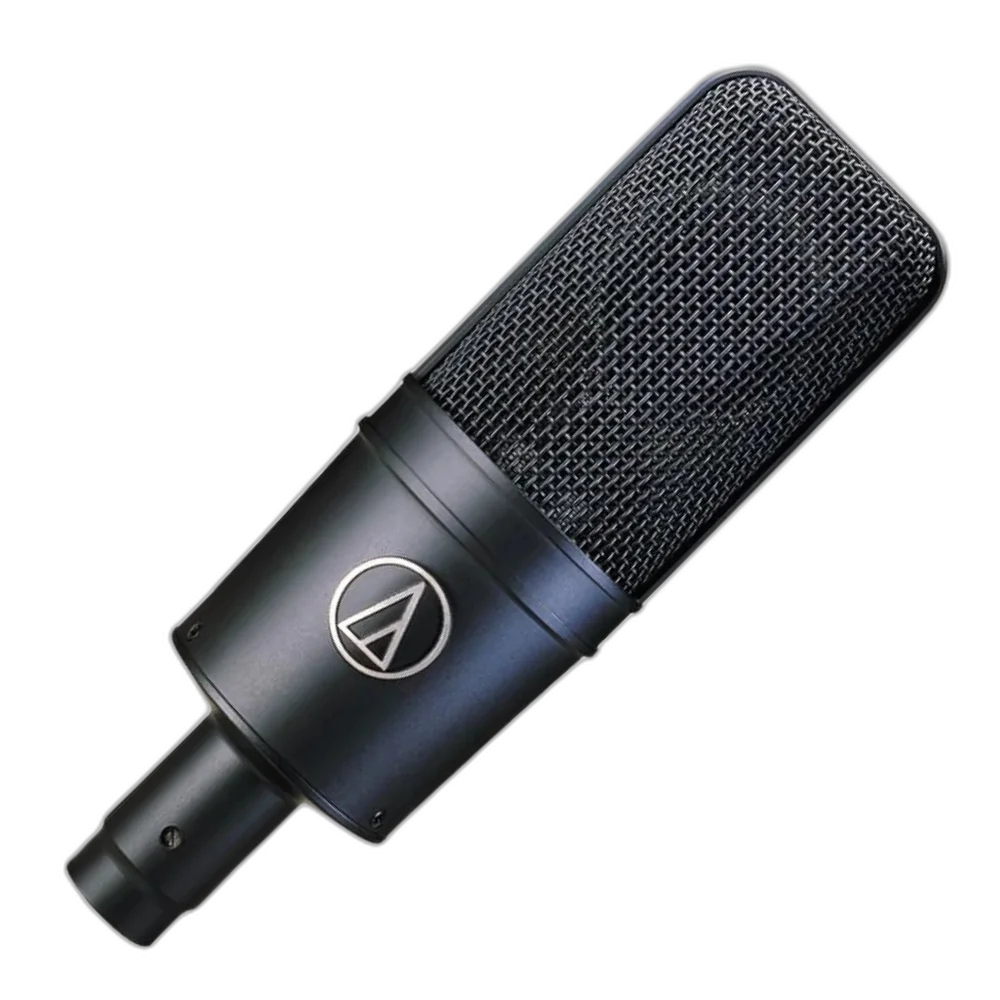 Microfone Audio-Technica AT4033a Condensador Cardióide Large Diaphragm - Estúdio Vocal com Shock Mount e Filtro HPF