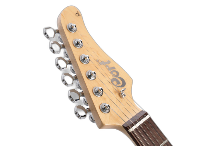 Guitarra Cort G280 Select TBK Trans Black com Captadores Voiced