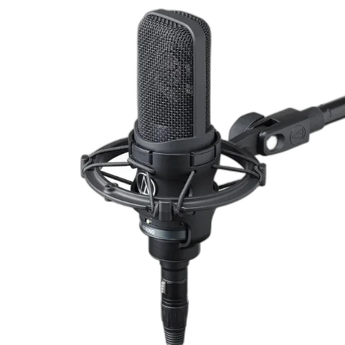 Microfone Audio-Technica AT4050 Condensador Multi-Padrão - Omni, Cardióide e Figura-8 para Estúdio com Shock Mount