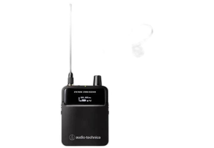 Receptor Wireless Audio-Technica ATW-R3250DF2 UHF Dual-Channel para Sistemas 3000 Series - Diversidade Verdadeira