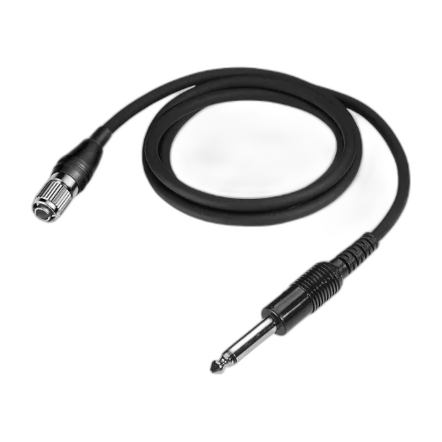 Cabo Instrumento Audio-Technica AT-GcH 1/4" para Transmissores Bodypack cH-Style - Wireless 0.9m