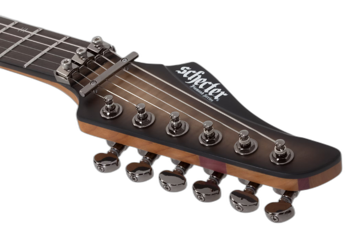 Tampo em Flamed Maple com acabamento Fallout Burst