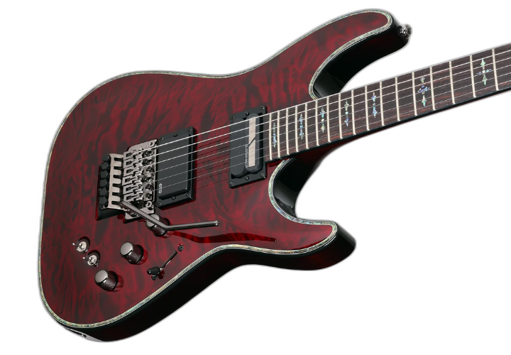 Tampo Quilted Maple Black Cherry