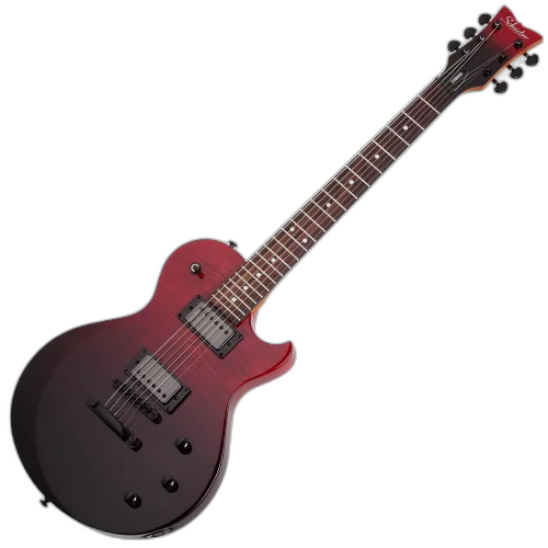Guitarra Schecter Solo-II Standard BB Blood Burst Single Cut com Captadores Diamond Standard HH e Ponte TonePros TOM 3960