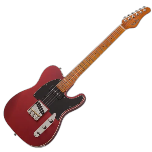 Guitarra Schecter PT Special SCAR Satin Candy Apple Red com Captadores Schecter Diamond VT-1 e V-90 e Ponte PT-H String-Thru 664