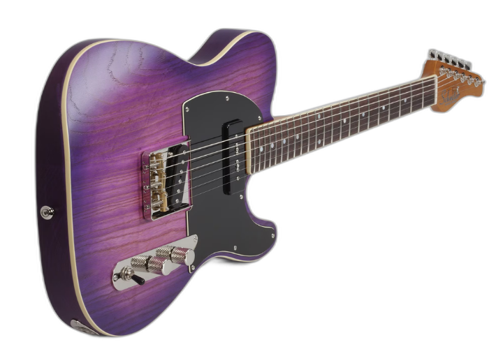 Guitarra Schecter PT Special PBP Purple Burst Pearl com Captadores