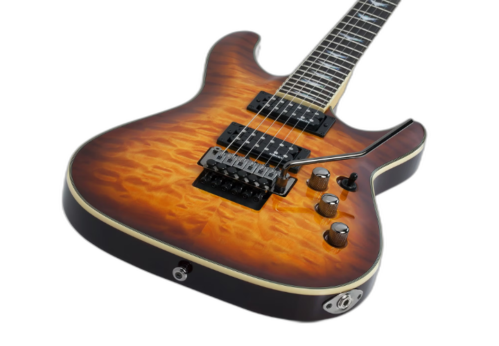 Guitarra Schecter Omen Extreme-6 FR VSB Vintage Sunburst com