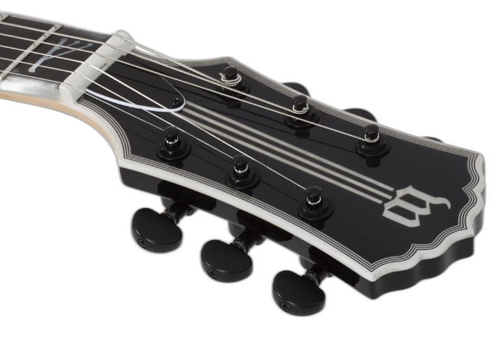 Escala Ebony com Inlays Mother of Pearl Runes