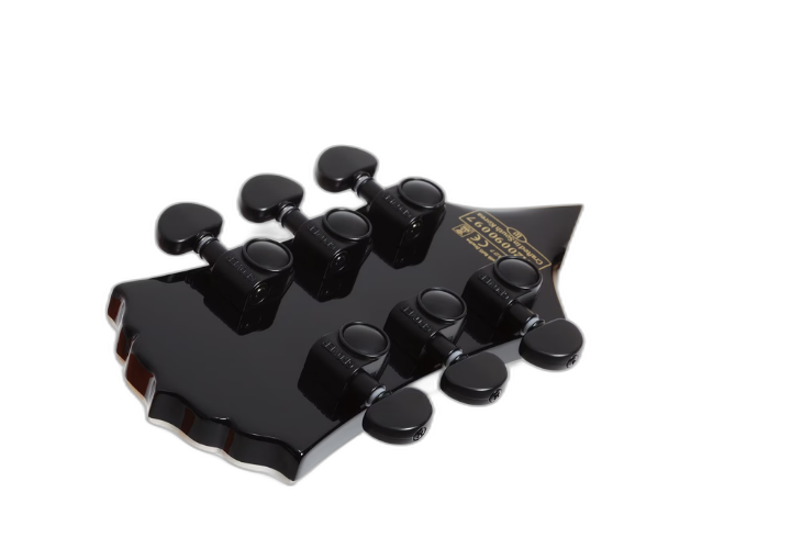 Escala Ebony com Inlays Mother of Pearl with Brass Circle