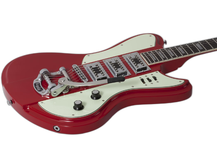 Guitarra Schecter Ultra-III VRED Vintage Red com Captadores