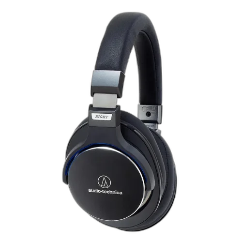 Fone de Ouvido Audio-Technica ATH-MSR7bBK Preto para Áudio de Alta Resolução
