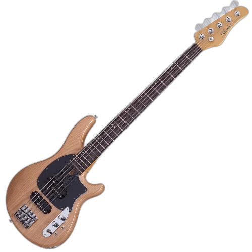 Contrabaixo Schecter CV-5 Gloss Natural com Captadores Schecter Diamond J-Bucker e Ponte Schecter Custom Bass 2493
