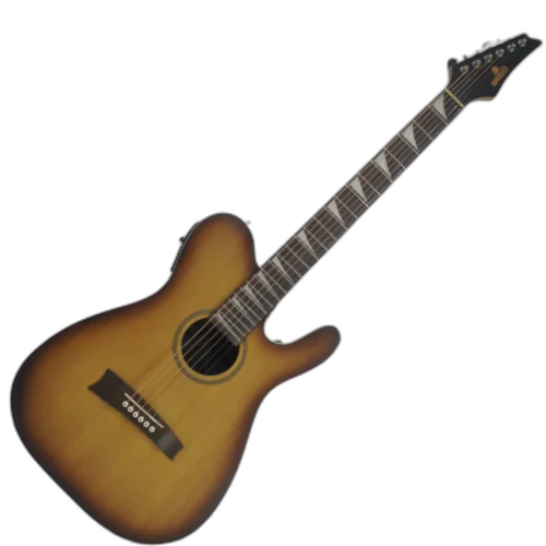 Violão Eletroacústico Marquês VA-44NBEQ Flat Sonic Natural Sombra Aço com MET-A08