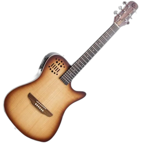 Violão Eletroacústico Marquês VA-144NBEQ Flat Travel Baby Natural Sombra Aço com MET-A08