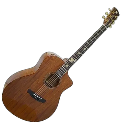 Violão Eletroacústico Marquês VA203 MG EQ Grand Auditorium Mahogany Brilho Aço com Double B1G