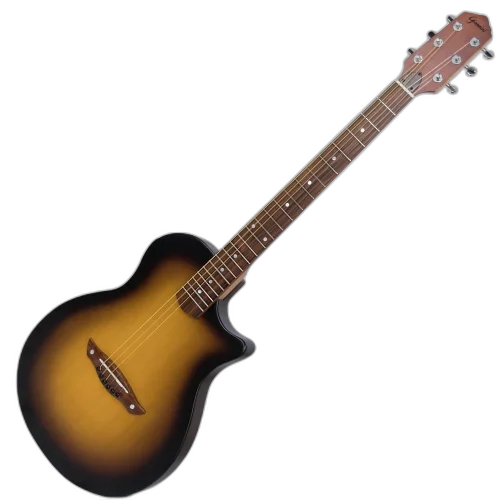 Violão Eletroacústico Giannini Stage STS SPC Tobacco com Equalizador UK-T3 e Cordas Aço
