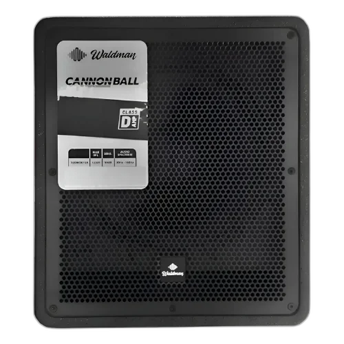Subwoofer Ativo Waldman CB-SUB 12N 450W RMS Preto com Bluetooth 5.0 TWS e Entradas USB/SD/FM