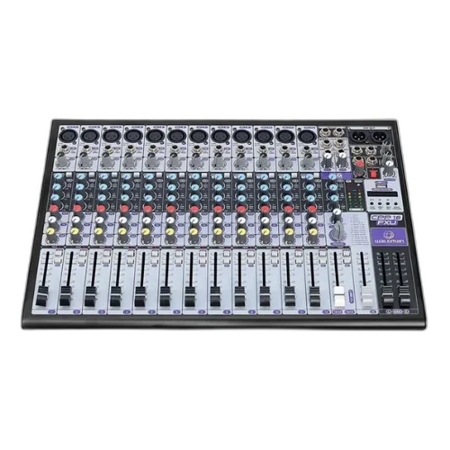 Mesa de Som Waldman CPP-16FXU 16 Canais (12 XLR) com Efeitos e USB