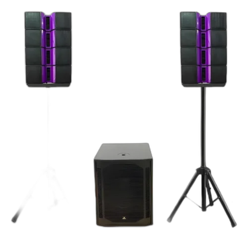 Caixa Amplificada Waldman Line Up Duo L2-18164 18 Polegadas Sistema de Torre Ativo