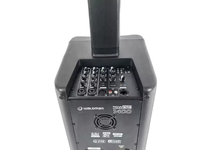 Sistema de Torre Ativo Waldman TWR-1400 Vertical Array