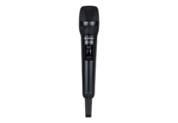 Microfone Duplo Sem Fio Waldman Fidelity 300 com Tecnologia UHF
