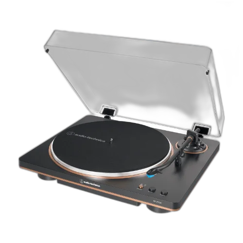 Toca-Discos Automático Audio-Technica AT-LP70X Bronze com Acionamento por Correia e Pré-Amplificador Phono Integrado