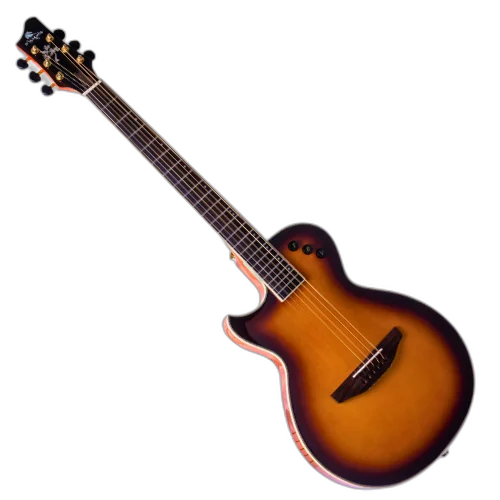 Violão Eletroacústico Marquês Canhoto VA09 SB EQ Natural Fosco com Tampo Fundo e Laterais em Sapele Braço em Cedro Escala em Blackwood com 20 Trastes em Alpaca Cutaway Equalizador Ativo 4 Bandas
