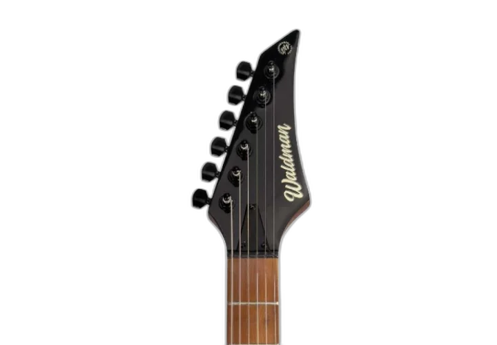 Guitarra Waldman WIG170 SPBK Sparkle Black com Captadores HSH Cerâmicos e Ponte Tremolo Semi-Flutuante 2 Pivôs