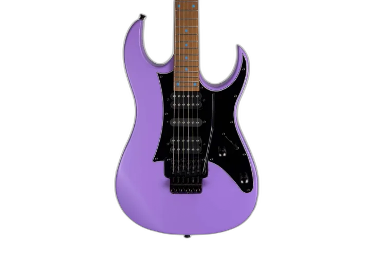 Guitarra Waldman WIG250 PP Purple com Captadores HSH Cerâmicos e Ponte Floyd Tremolo Black