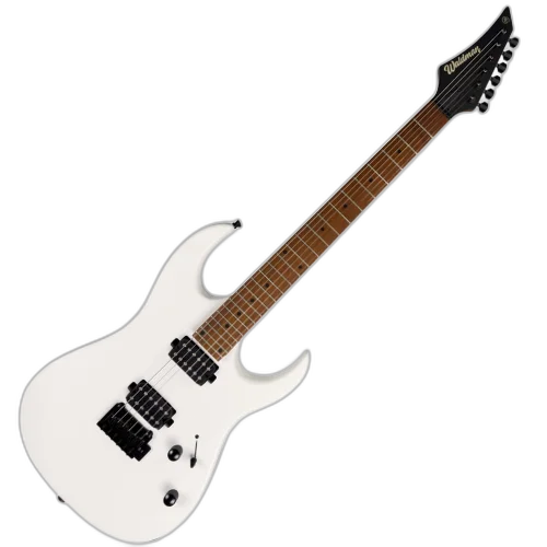 Guitarra Waldman WIGR120 WH White com Captadores HH Cerâmicos e Ponte Tremolo Semi-Flutuante 2 Pivôs