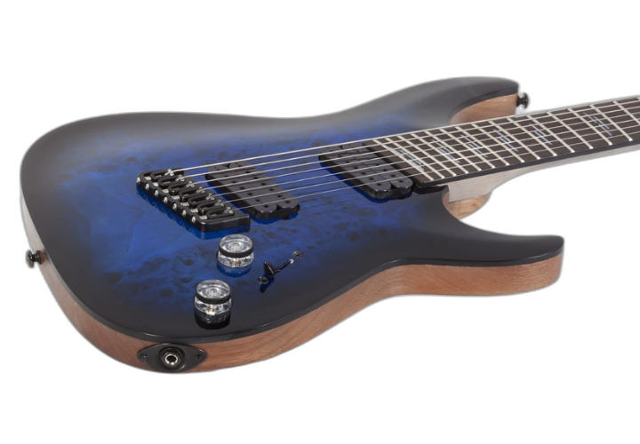 Corpo Mogno See-Thru Blue Burst