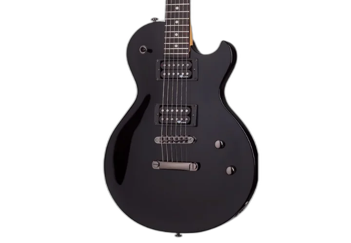 Guitarra Schecter Solo-II SGR Gloss Black com Captadores Schecter Diamond SuperRock-II HH e Ponte Floyd Rose Special 3841
