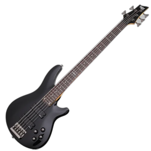 Contrabaixo Schecter SGR C-5 Bass Black com Captadores Diamond Bass e Ponte Diamond Bass 3824