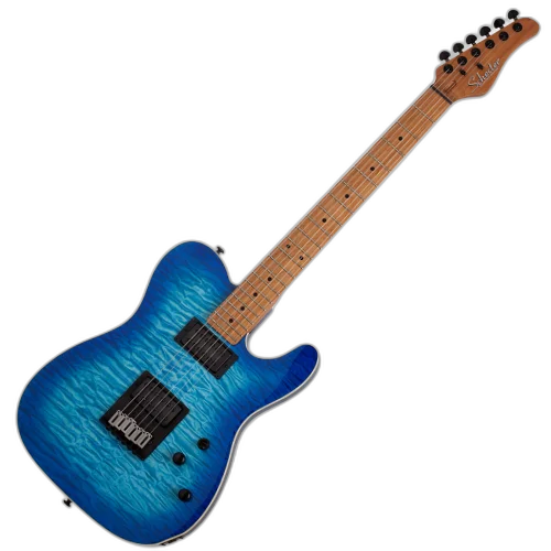 Schecter PT Pro TBB Trans Blue Burst com Captadores Schecter USA Z-Plus HH e Ponte PT-H String-Thru 864