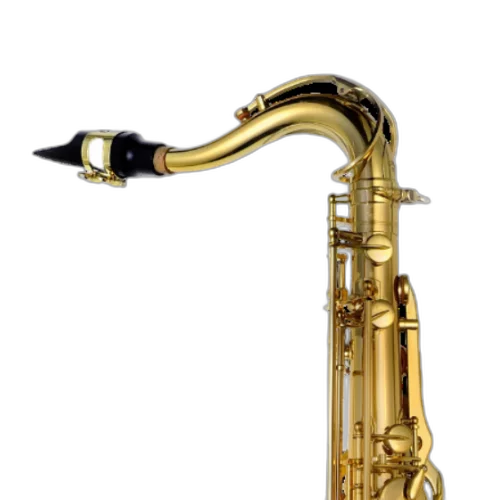 Saxofone Tenor P. Mauriat System-76 II TGL Gold Lacquer com Tudel Super VI e Campana Gravada à Mão