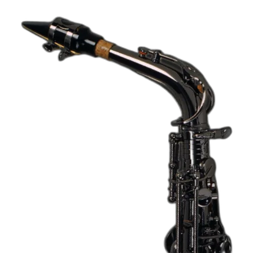 Saxofone Alto Cannonball GA5-B Gerald Albright Signature Series Black Nickel com Campana Big Bell Martelada à Mão e Pedras Semipreciosas Picasso Jasper