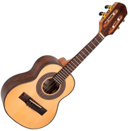 Cavaco Eletroacústico Marquês CA-210NSEL Natural Fosco Maciço com Tampo Pinho Alemão Laterais e Fundo Louro Preto Captador Passivo Cap-06 e Som Equilibrado Premium