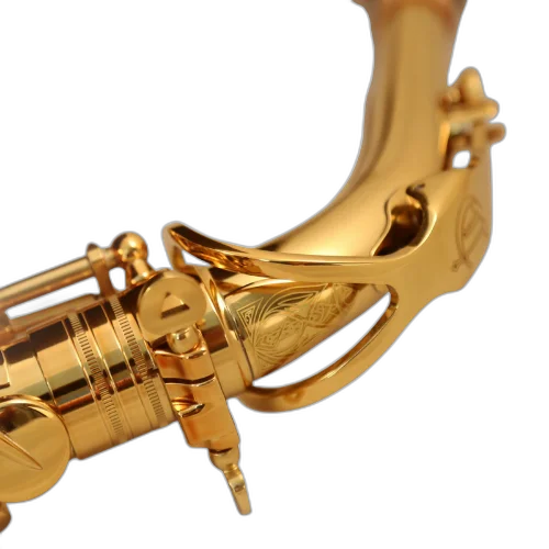 Saxofone Tenor Cannonball TSCEP-L Sceptyr Tenor Series Lacquered com Campana One-Piece Hand-Hammered, Trastes Jumbo Inox e Case Rígido Inclusos