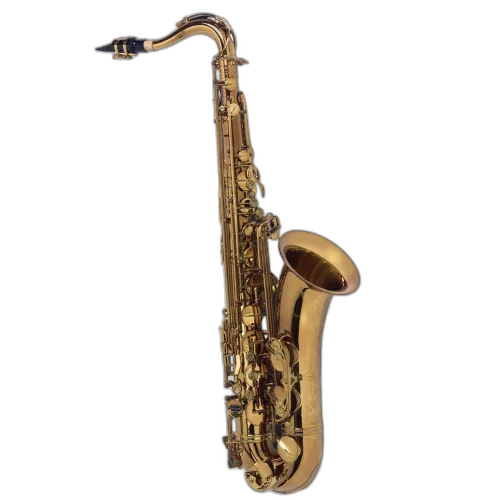 Saxofone Tenor Cannonball TVR-L Vintage Reborn Dark Amber Lacquer com Campana One-Piece Hand-Hammered, Chaves com Semi-Precious Stones e Case Rígido Inclusos