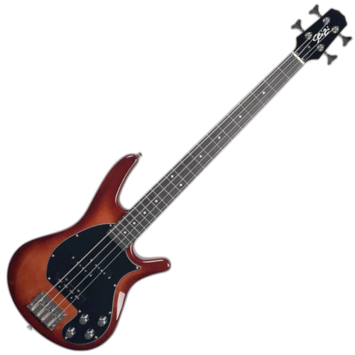 Contrabaixo Seizi Thunder PJ-4 Sunburst com Captadores Seizi Jutsu Alnico V PJ e Escala Purple Heart e Bag 10360766