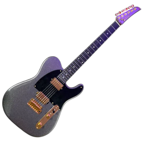 Guitarra Seizi Katana Kabuto TL Space Grey com Captadores Seizi Jutsu Alnico V HH Ponte Flutuante 2 Pivôs e Bag 10360746