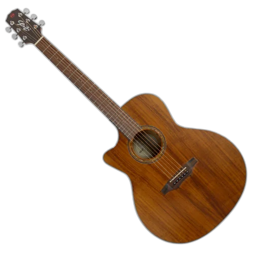 Violão Seizi Originals Ryu Cutaway Lefty Koa com Corpo Koa Laminado Tampo Koa Laminado Equalizador Fishman Sonitone e Tarraxas Cromadas Blindadas animate-gaussian 10361108