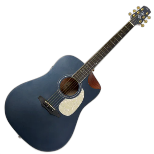 Violão Eletroacústico Seizi Akira Mirai Black Chameleon Marcelo Carvalho com Captador Seizi Mirai Cordas de Aço Madeira Mahogany Laminado e Bag 10361034