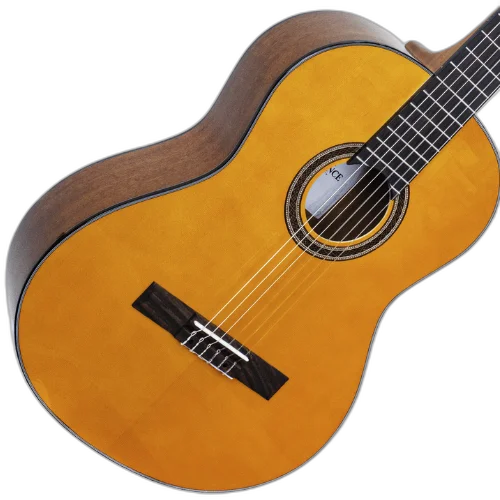 Violão Acústico Michael Renascence VMR250 Natural com Tampo Spruce Tarraxas Douradas Encordoamento Nylon e Acabamento Brilhante