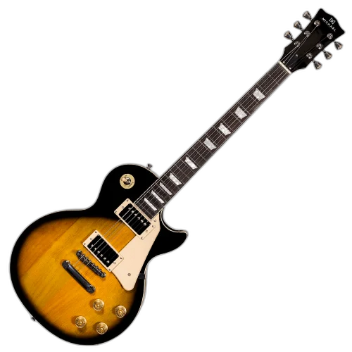 Guitarra Michael Traditional GM730N Vintage Sunburst VS com Captadores Humbucker Tarraxas Vintage e Ponte Fixa com Tailpiece