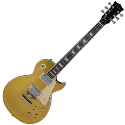 Guitarra Michael Traditional GM730N Gold GD com Captadores Humbucker Tarraxas Vintage e Ponte Fixa com Tailpiece