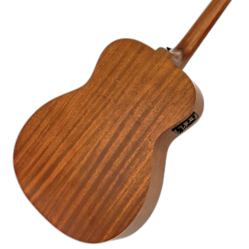Violão Eletroacústico Michael Mysa VMM140 MH (Mahogany) com Tampo Mahogany Pré Michael Effex Tarraxas Matte Black Die Cast Encordoamento Aço e Acabamento Open Pore