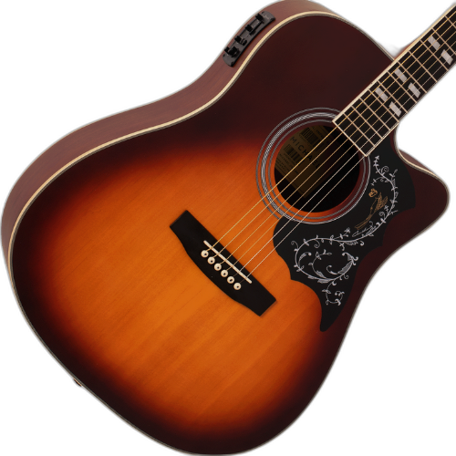 Tampo Spruce Acabamento Acetinado Sunburst Satin